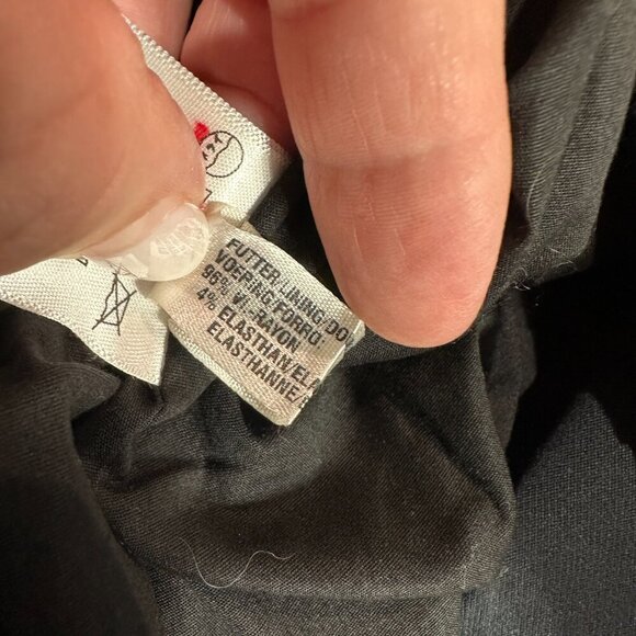 Escada Women's Black Blazer Padded Shoulder Size Small 44 - Picture 7 of 8